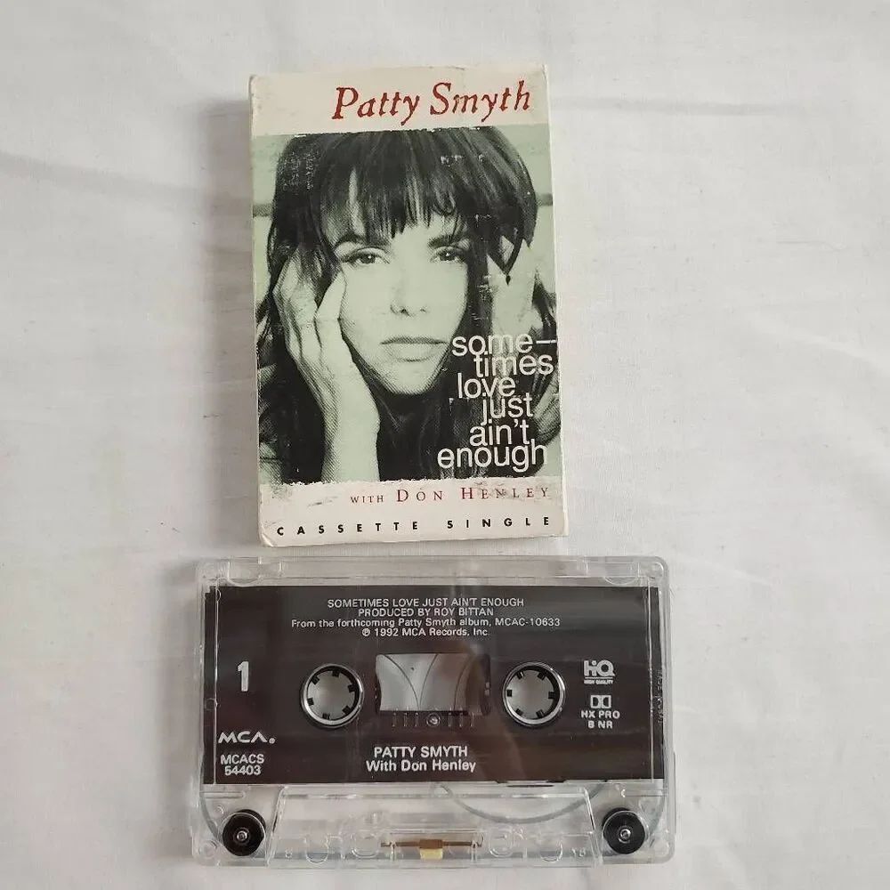Patty Smyth with Don Henley – Sometimes Love Just Ain’t Enough Cassette Single (